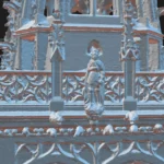Digitalización fotogrametría aérea con dron en Catedral de Burgos 2